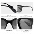 Mulheres UV400 Cornal Acetato Polarized Somas Sunglasses